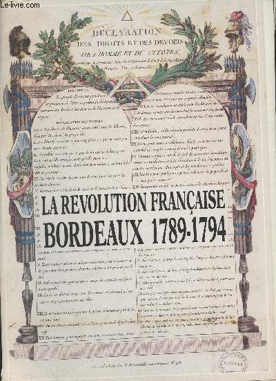 La Rvolution franaise, Bordeaux 1789-1794