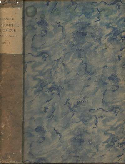 Chansonnier, historique du XVIIIe sicle - V - 