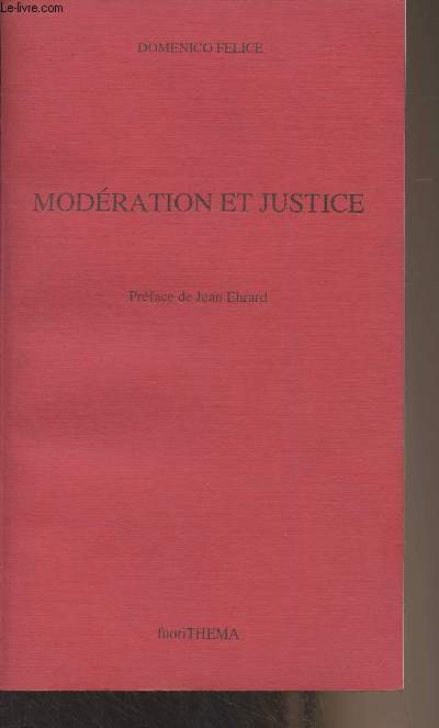 Modration et justice - Lectures de Montesquieu en Italie