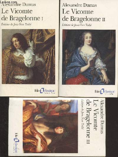 Le Vicomte de Bragelonne - Coffre en 3 tomes - 