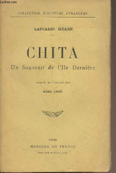 Chita, un souvenir de l'Ile Dernire - 