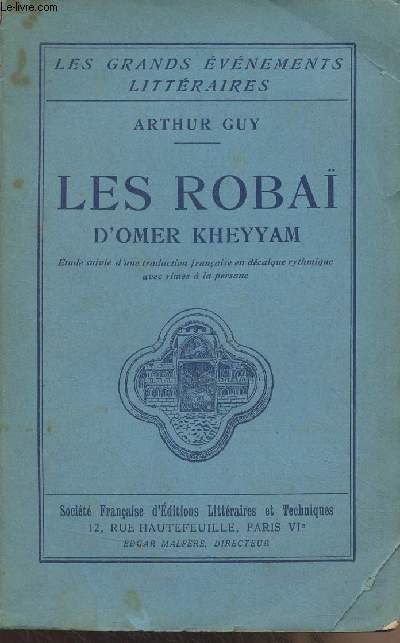 Les Roba d'Omer Kheyyam - 