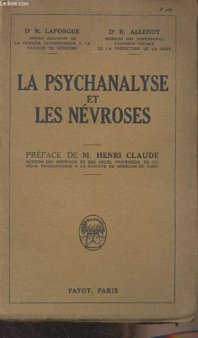 La psychanalyse et les nvroses
