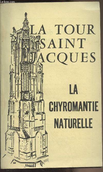 Les cahiers de la Tour Saint-Jacques - V - 1er trim. 1961 - La chryromantie naturelle