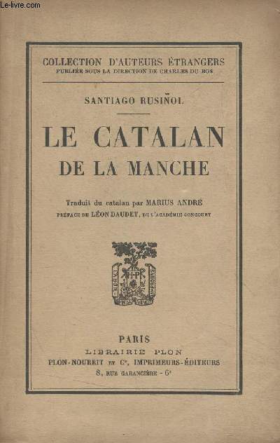 La Catalan de la Manche - Collection d'auteurs trangers
