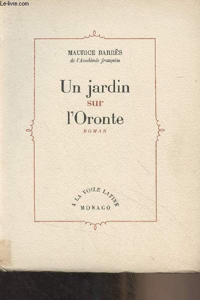 Un jardin sur l'Oronte
