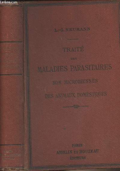 Trait des maladies parasitaires non microbiennes des animaux domestiques
