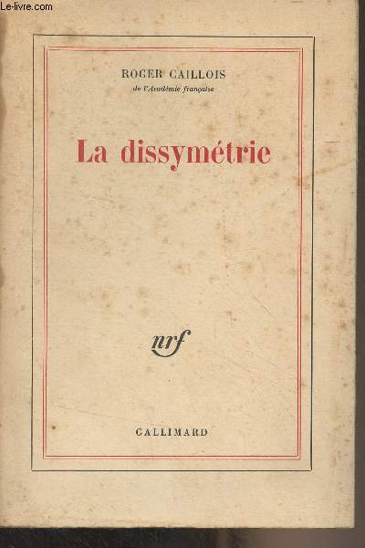 La dissymtrie