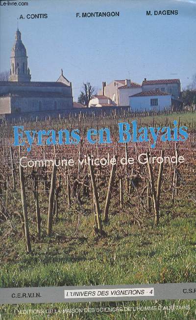 Eyrans en Blayais, Commune viticole de Gironde - 
