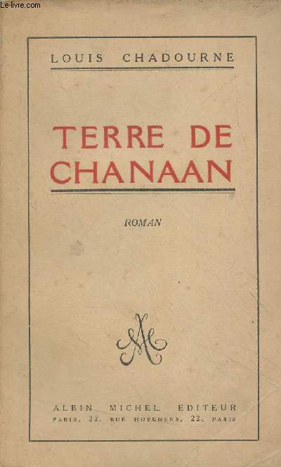 Terre de Chanaan