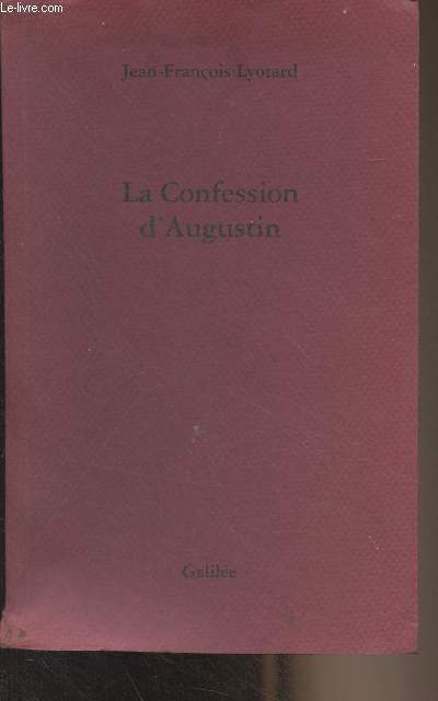 La Confession d'Augustin - 