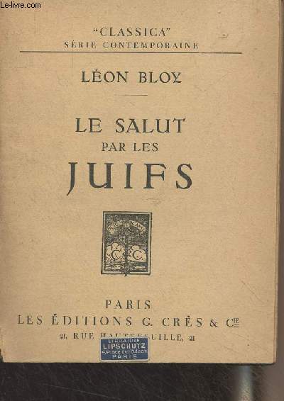 Le salut par les juifs - 