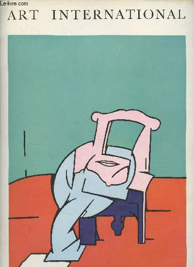 Art International - XI/6 - Summer 1967 - Concerning the beginning of the New York School : 1939-1943 - Tony Smith : 