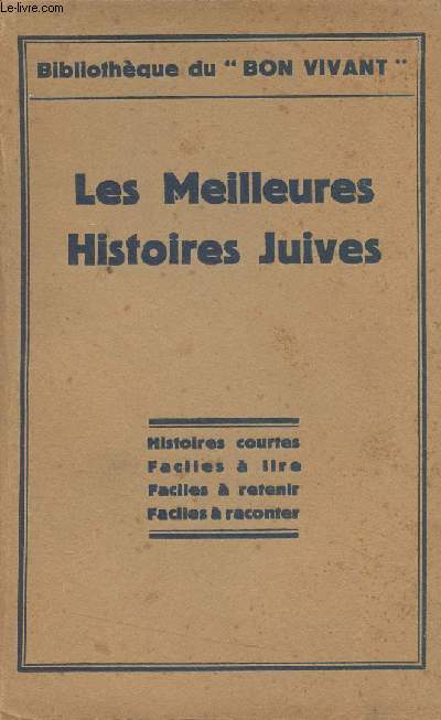 Les meilleures histoires juives (contes du rabbin) - 