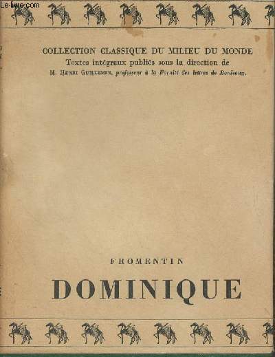 Dominique - Collection Classique du Milieu du Monde, n12