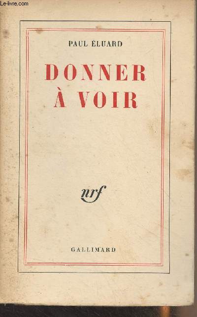 Donner  voir