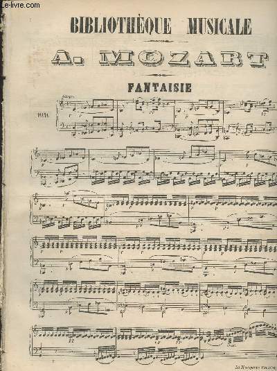 Bibliothque musicale : A. Mozart, Fantaisie