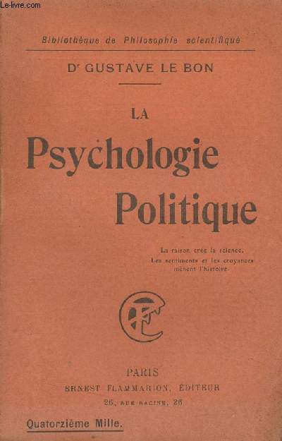 La psychologie politique - 