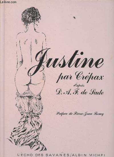 Justine par Crpax d'aprs D.A.F. de Sade