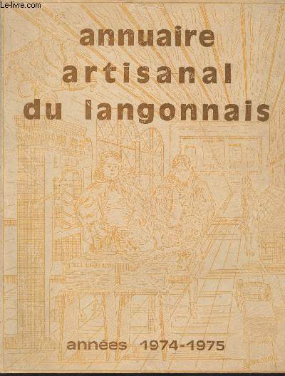 Annuaire artisanal du langonnais - Annes 1974-1975