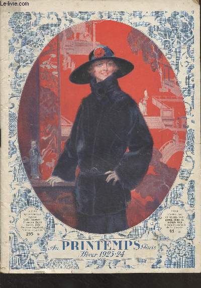 Au Printemps Paris - Catalogue gnral pour l'hiver 1923-1924
