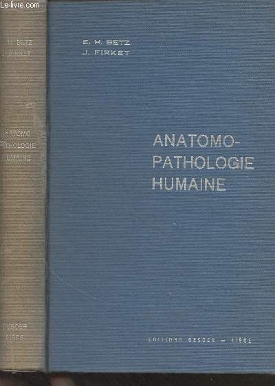 Notions d'anatomo-pathologie humaine