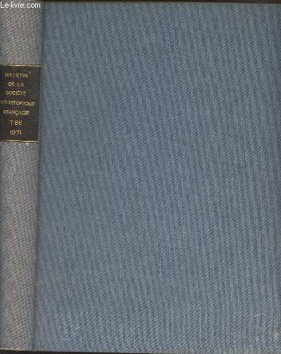 Bulletin de la socit prhistorique franaise - Tome 68 (1971) - Etudes et travaux, fasc. 1-2 + Comptess rendus des sances mensuelles, n1-9 - Nouvelles figures paritales palolithiques en Quercy - Le Magdalnien suprieur de l'abri Faustin, commune de