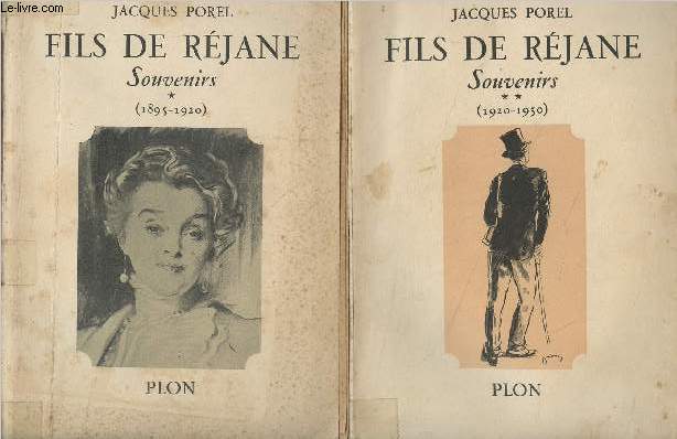 Fils de Rjane, souvenirs - 2 tomes : 1. 1895-1920 - 2. 1920-1950