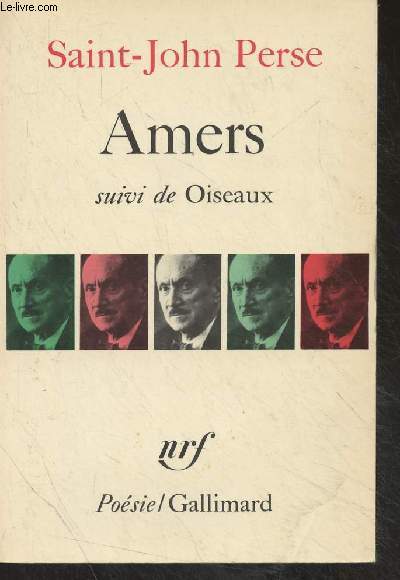 Amers, suivi de Oiseaux et de Posie - 