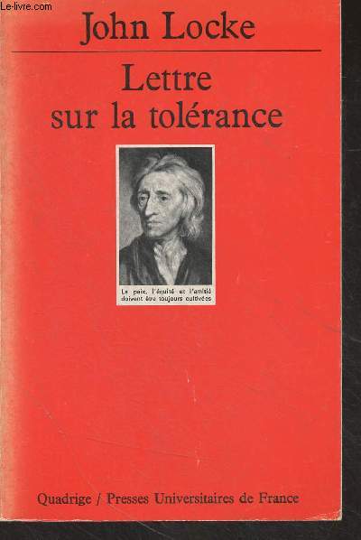 Lettre sur la tolrance - 