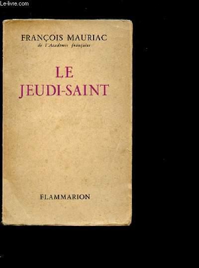 LE JEUDI-SAINT