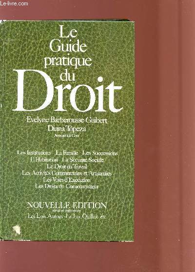 LE GUIDE PRATIQUE DU DROIT