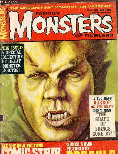FAMOUS MONSTERS OF FILMLANS - N49 - MAY 1968.
