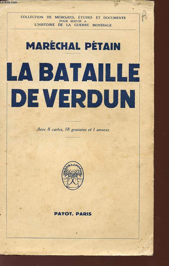 LA BATAILLE DE VERDUN.