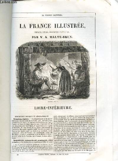 LA FRANCE GEOGRAPHIQUE, HISTORIQUE ET ADMINISTRATIVE- LOIRE-INFERIEURE.