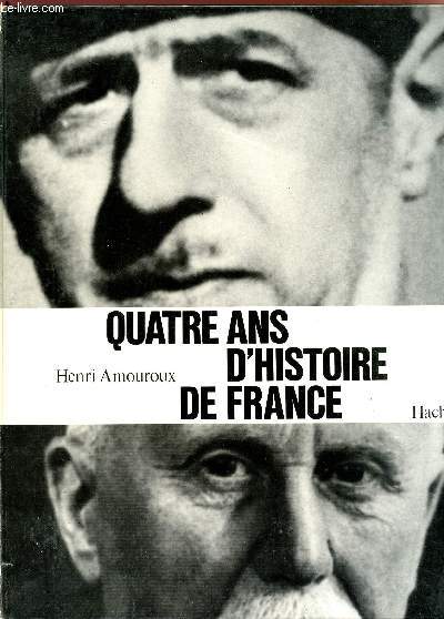 QUATRE ANS D'HISTOIRE DE FRANCE.