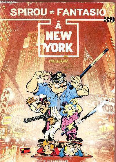 SPIROU ET FANTASIO A NEW YORK - N39.