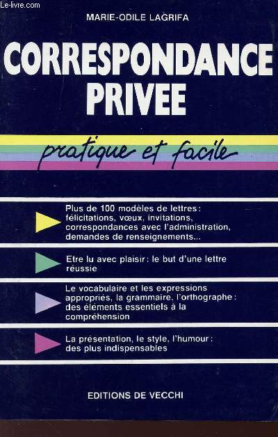 CORRESPONDANCE PRIVEE - PRATIQUE ET FACILE.