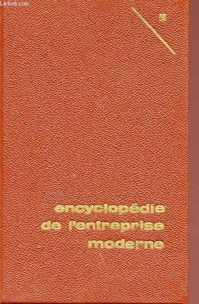 ENCYCLOPEDIE DE L'ENTREPRISE MODERNE - VOLUME 5 - LE CREDIT ET LES BANQUES.