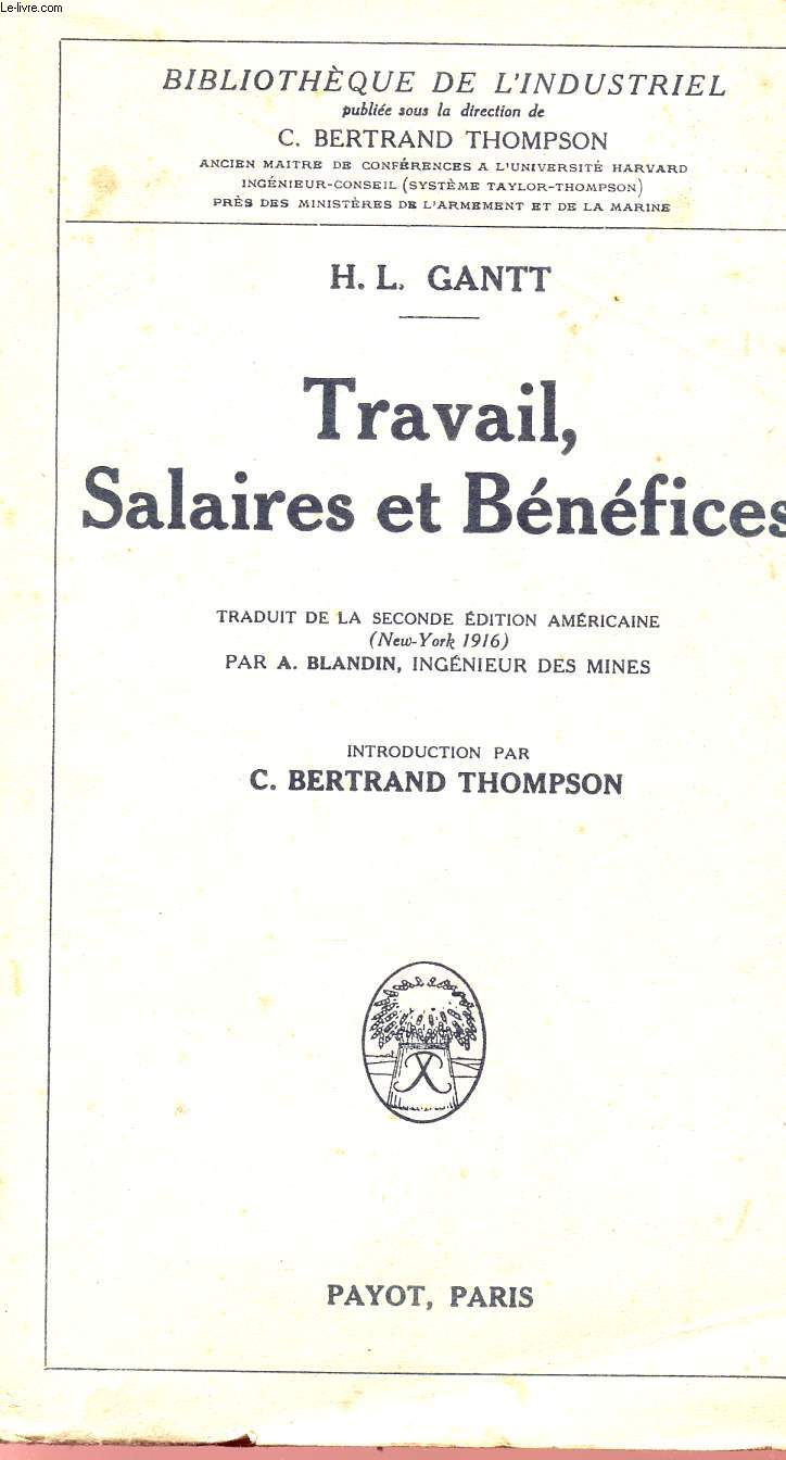TAVAIL, SALAIRES ET BENEFICES - COLLECTION 