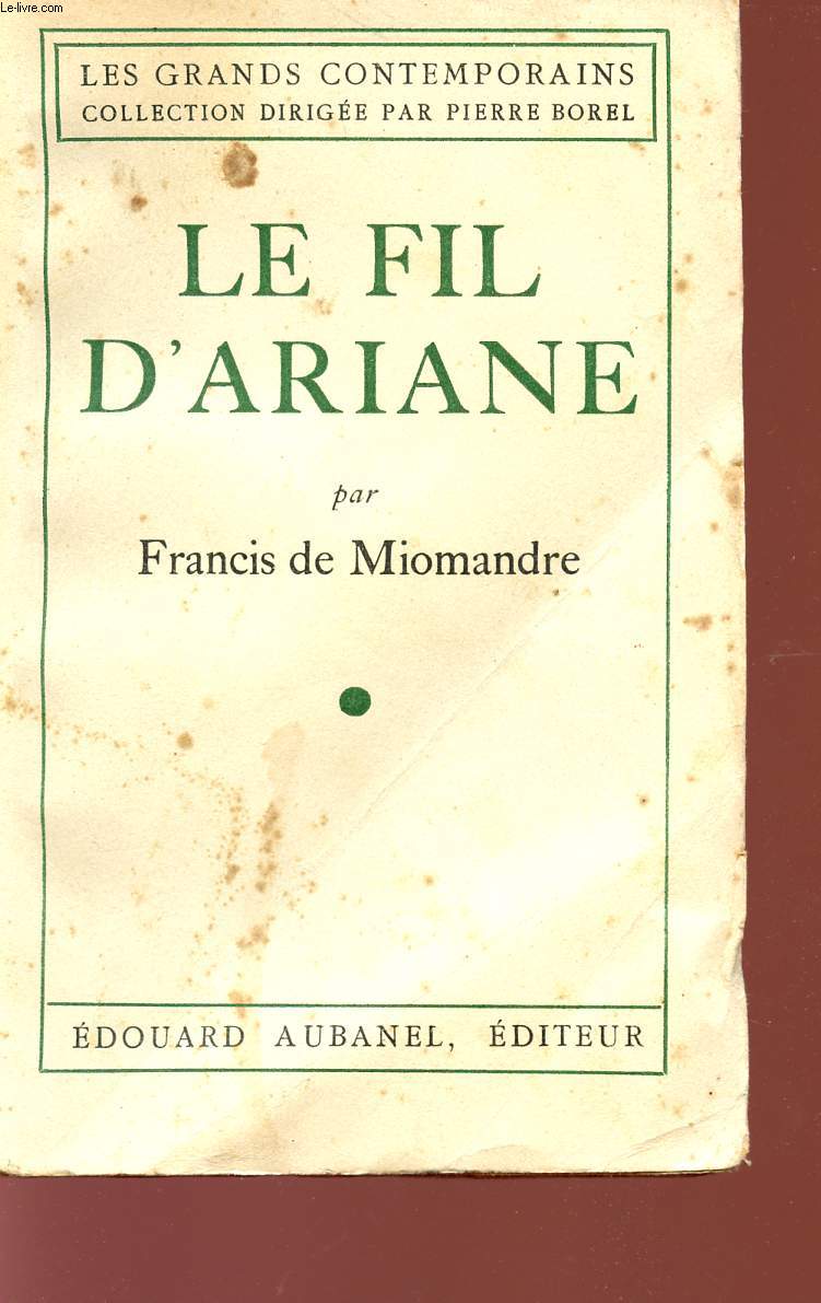 LE FIL D'ARIANE - COLLECTION 