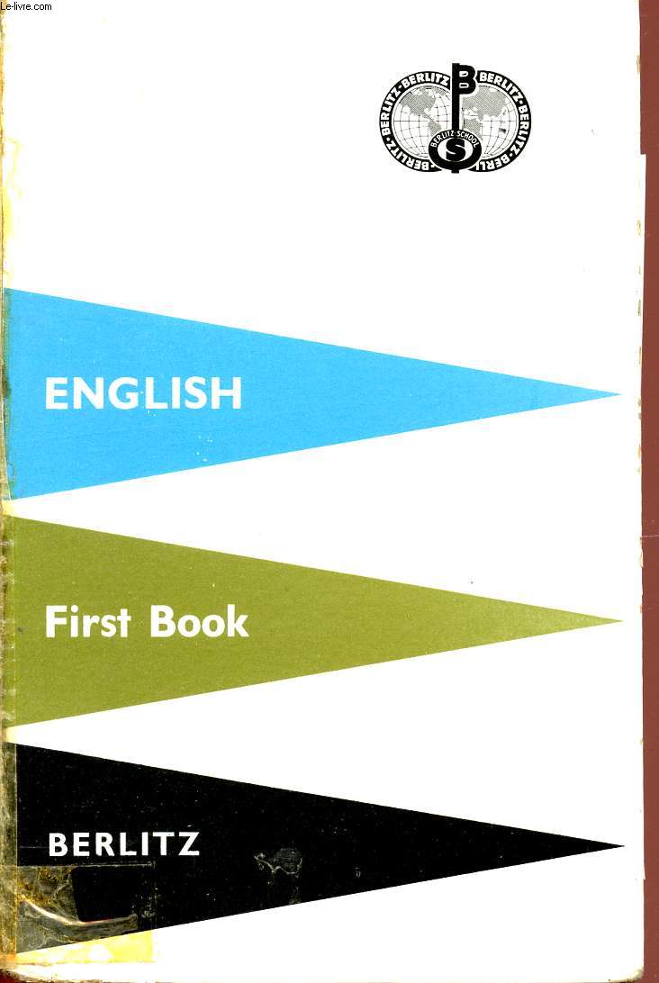 ENGLISH - FIRST BOOK.