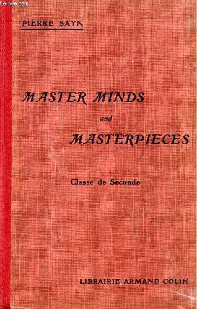 MASTER MINDS AND MASTERPIECES - CLASSE DE SECONDE.