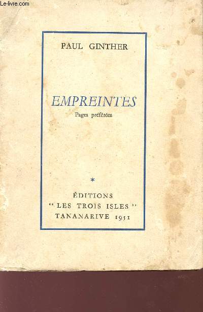 EMPREINTES - PAGES PREFEREES.