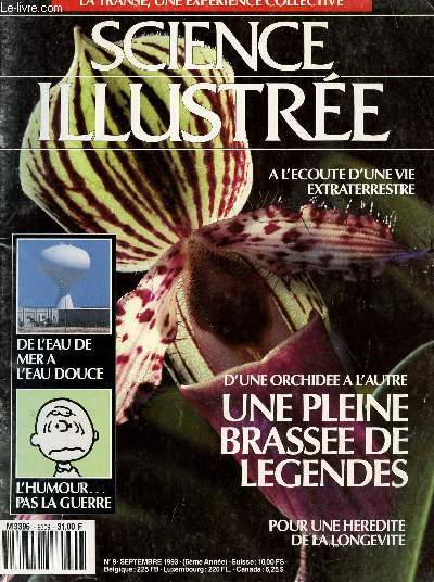 SCIENCE ILLUSTREE - LA TRANSE, UNE EXPERIENCE COLLECTIVE - N - SEPTEMBRE 1993.