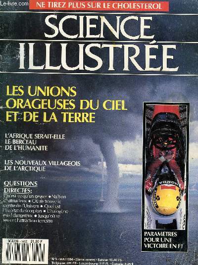 SCIENCE ILLUSTREE - NE TIRE PLUS SUR LE CHOLESTEROL - N5 - MAI 1994.