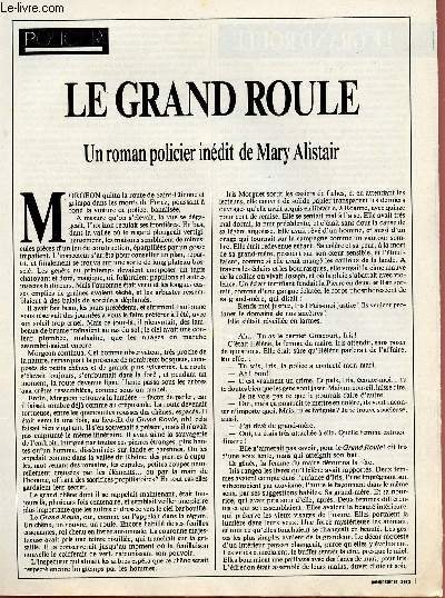 LE GRAND ROULE - UN ROMAN POLICIER INEDIT DE MARY ALISTAIR - BONNE SOIREE 3652.