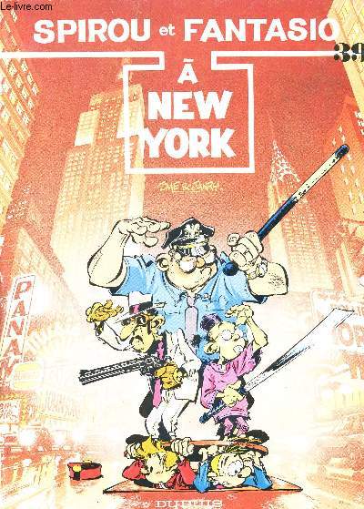 SPIROU ET FANTASIO A NEW YORK - N39 - OFFERT PAR TOTAL.