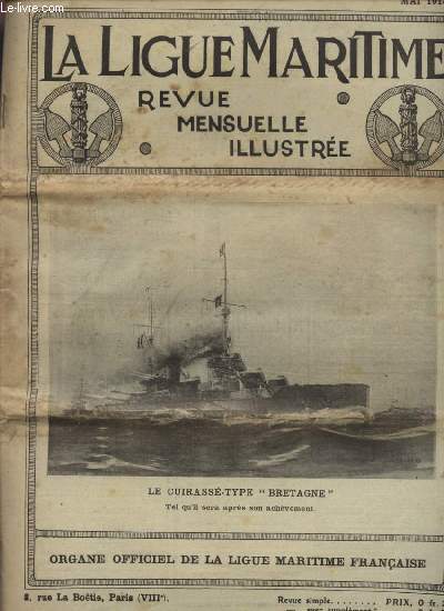 LA LIGUE MARITIME - MAI 1913