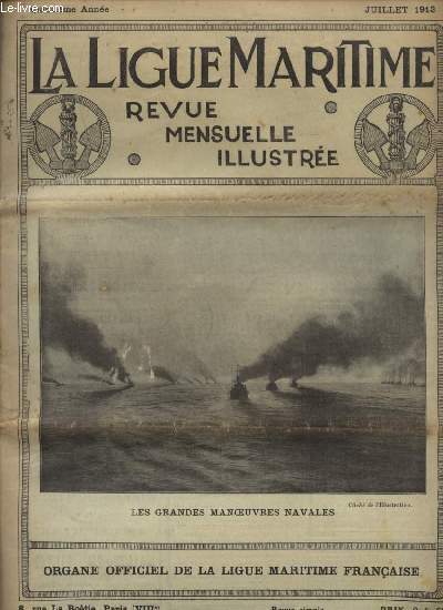 LA LIGUE MARITIME - JUILLET 1913.